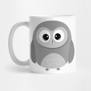 Black cute owl Mug